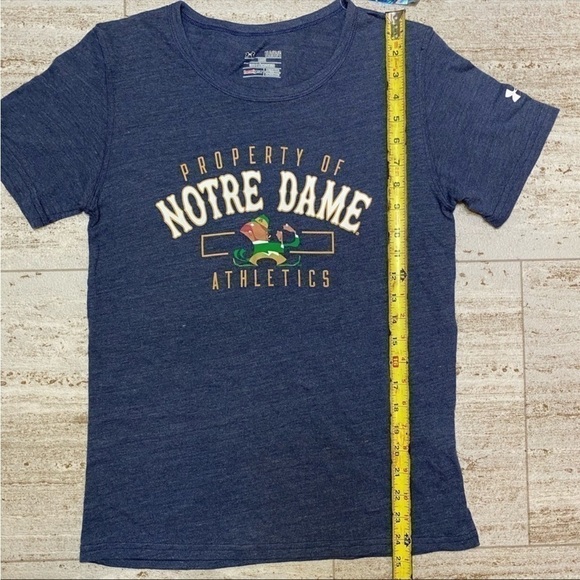 Under Armour Notre Dame collegiate t-shirt. New with tags - Picture 11 of 11